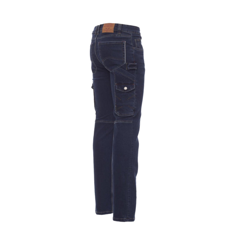 Carica immagine in Galleria Viewer, Pantaloni Jeans Multitasche da lavoro Denim Stretch Elasticizzati Uomo Payper West