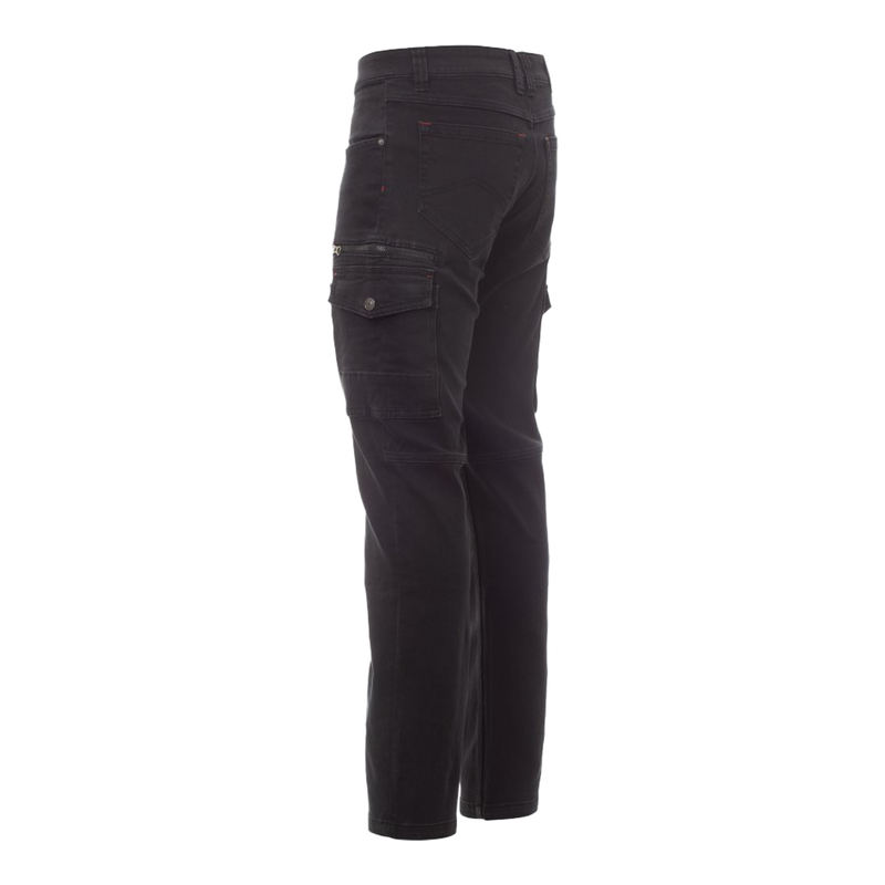 Carica immagine in Galleria Viewer, Pantaloni Jeans Multitasche da lavoro Denim Stretch Elasticizzati Uomo Payper West