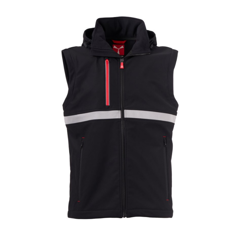 Carica immagine in Galleria Viewer, Giacca e Gilet Softshell Lavoro Impermeabile Antivento Stretch 4 Stagioni Payper Wise 2in1