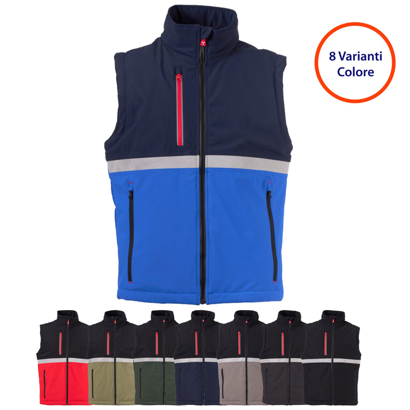 Carica immagine in Galleria Viewer, Gilet Softshell Imbottito Impermeabile Lavoro Payper Wise Vest Lite Pad Personalizzabile