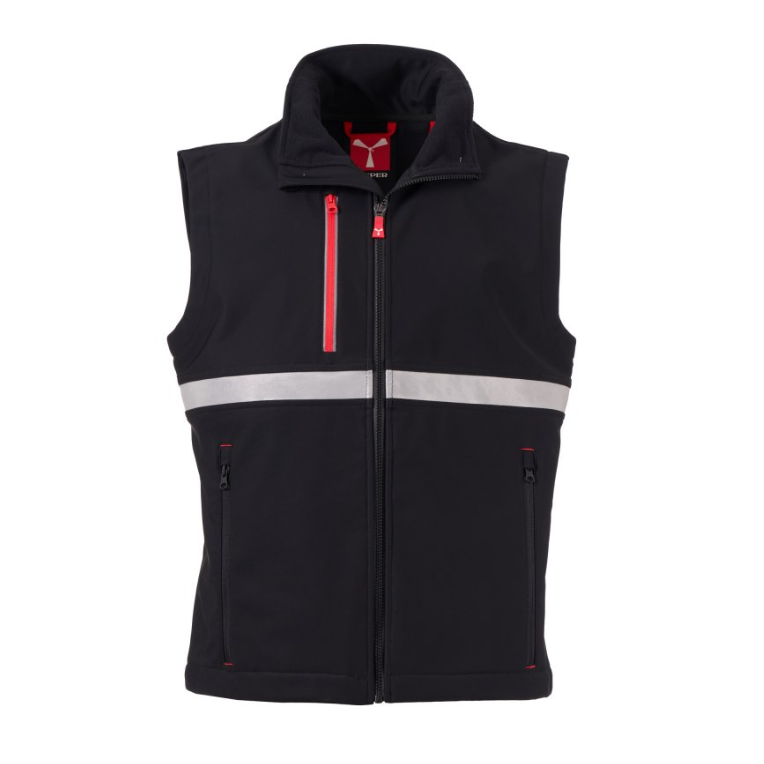 Carica immagine in Galleria Viewer, Gilet Softshell Lavoro da Uomo con 3 Strati Stretch Payper Wise Vest Personalizzabile