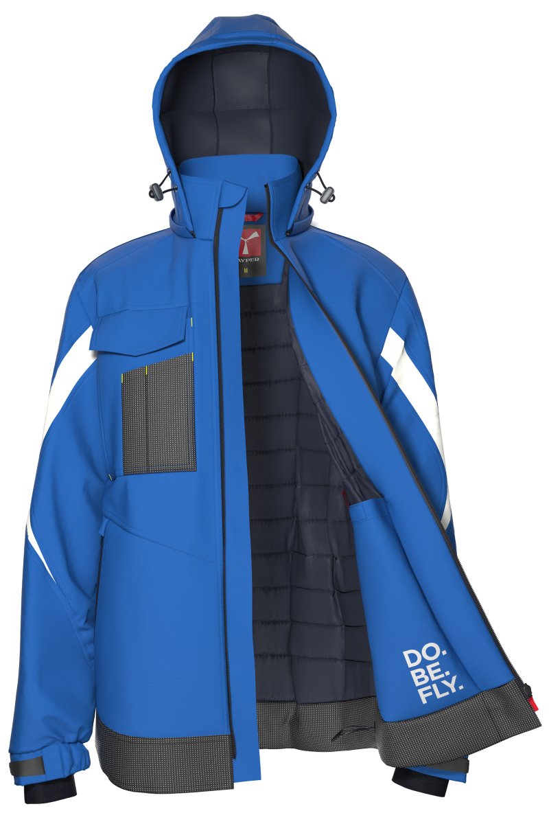 Carica immagine in Galleria Viewer, Giubbotto Giacca Uomo Imbottito Soft shell Invernale Con Cappuccio da lavoro Payper Wonder Pad