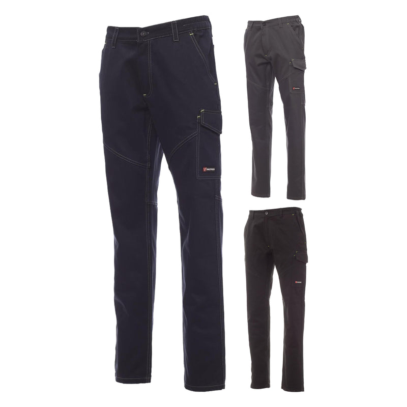 Carica immagine in Galleria Viewer, Pantaloni da Lavoro Invernali Cotone Multitasche Uomo Payper Worker Winter
