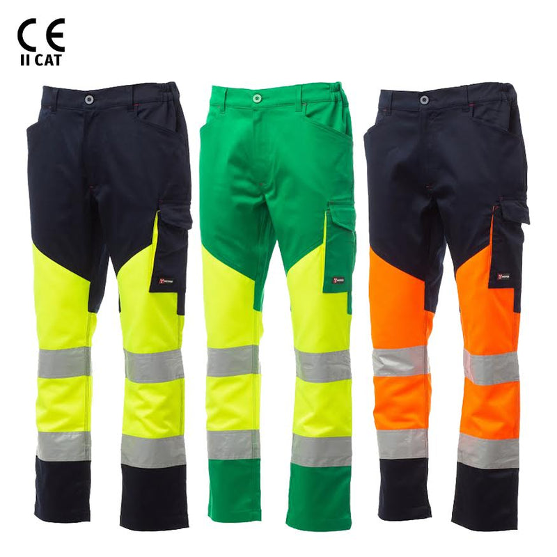 Carica immagine in Galleria Viewer, Pantaloni Alta Visibilità Multistagione Payper Working