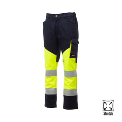 Pantaloni da lavoro Alta Visibilità Edilizia Industria con Bande riflettenti Payper Working