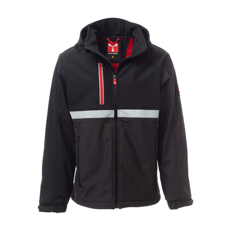 Carica immagine in Galleria Viewer, Giubbotto Imbottito Uomo Invernale Soft Shell con Cappuccio Removibile Payper Wise Personalizzabile