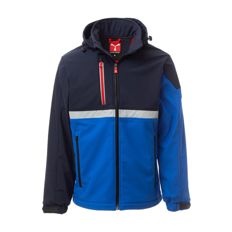 Carica immagine in Galleria Viewer, Giubbotto Imbottito Uomo Invernale Soft Shell con Cappuccio Removibile Payper Wise Personalizzabile