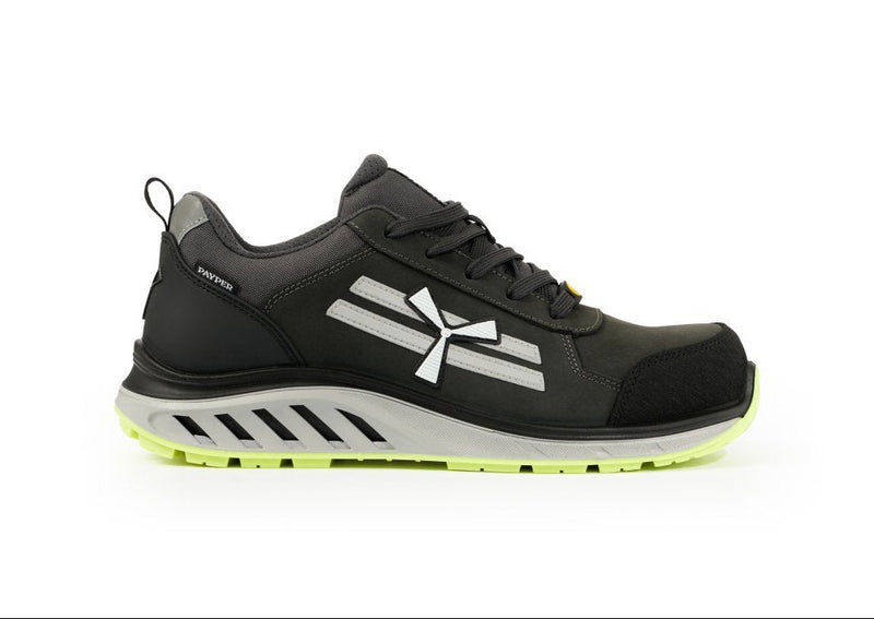 Carica immagine in Galleria Viewer, Scarpe antinfortunistiche pelle nabuk resistenti S3S ESD Payper X-Moon