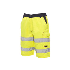 Bermuda da Lavoro Alta Visibilità Uomo Payper Craft con Bande Rifrangenti