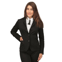 Giacca Donna Isacco Maryland Milano – Jersey Stretch, 3 Bottoni