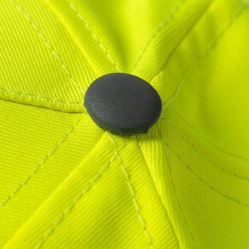Carica immagine in Galleria Viewer, Roly Balder 7033 – Cappello Alta Visibilità con Bande Riflettenti e Regolabile con Velcro