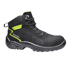 Scarpe Antinfortunistiche Alte Leggere Base Chester S3 – Nabuk, Puntale Acciaio, Suola AirTech