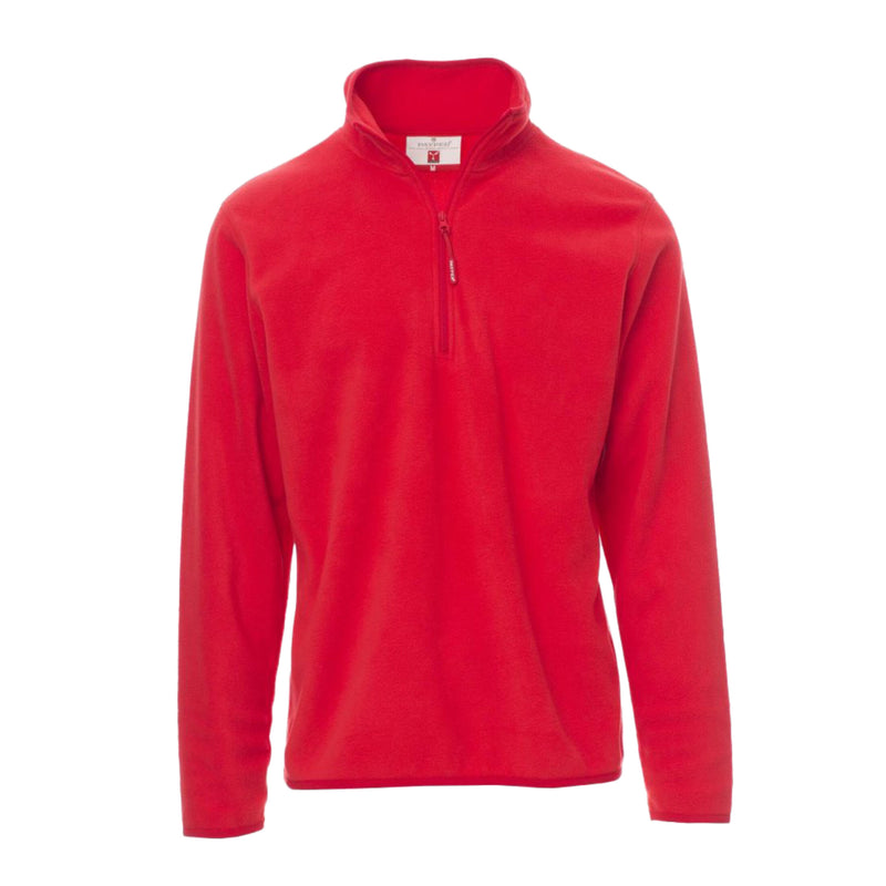 Carica immagine in Galleria Viewer, Felpa Uomo Con Mezza Zip Senza Cappuccio in Pile da lavoro Payper SOFT+