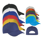 Cappello con Visiera Precurvata Uomo/Donna - Berretto da Lavoro, Golf o Baseball Regolabile con Velcro - 100% Cotone Personalizzabile