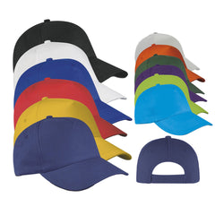 Cappello con Visiera Precurvata Uomo/Donna - Berretto da Lavoro, Golf o Baseball Regolabile con Velcro - 100% Cotone Personalizzabile