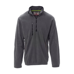 Felpa in Pile con Mezza Zip e Tasche da lavoro Invernale Payper Pirenei Uomo Donna