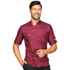 Giacca Cuoco Slim Unisex Isacco Belfast – Manica Corta, Superdry