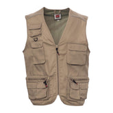 Gilet Uomo da lavoro Multitasche Pesca Caccia Softair Payper Pocket