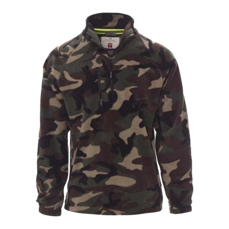 Carica immagine in Galleria Viewer, Felpa in Pile con Mezza Zip e Tasche Uomo Donna da lavoro Invernale Payper Dolomiti+