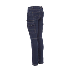 Pantaloni Jeans Multitasche da lavoro Denim Stretch Elasticizzati Donna Payper West Lady