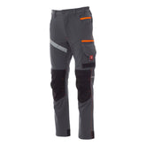 Pantaloni da lavoro TAGLIA-54 Elasticizzati con Portaginocchiere Multistagione Payper Next 4W Smoke Nero Outlet