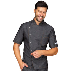 Giacca Cuoco Slim Unisex Isacco Belfast – Manica Corta, Superdry