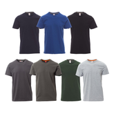 T-Shirt Magliette Personalizzate Girocollo Manica Corta Uomo da lavoro Payper Sunrise 100% Cotone