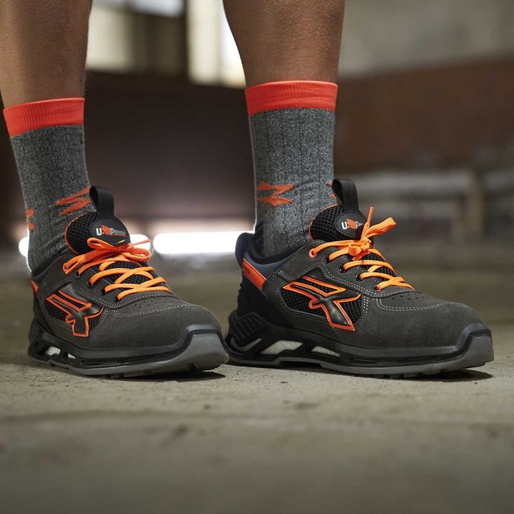 Carica immagine in Galleria Viewer, Scarpe antinfortunistiche basse leggere traspiranti S1PS U-Power Ryder