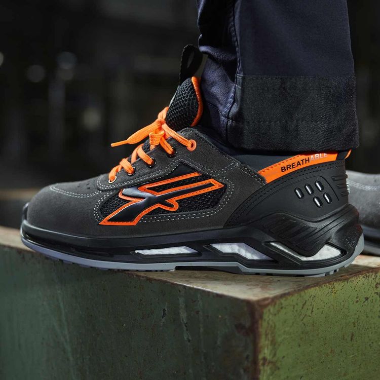 Carica immagine in Galleria Viewer, Scarpe antinfortunistiche basse leggere traspiranti S1PS U-Power Ryder