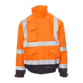 Giubbotto da lavoro Bicolore con Cappuccio Alta Visibilità Payper Paddock Personalizzabile