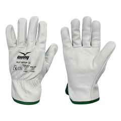 Guanti da lavoro in pelle fiore bovino con dorso in crosta bordato EN388 Payper Pilot 55Top