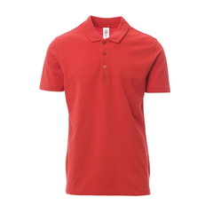 Polo Uomo Da Lavoro Personalizzabile Manica Corta Con Colletto Payper Rome 100% Cotone Piquet