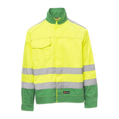 Giacca da lavoro Bicolore non Imbottita Alta Visibilità Payper Safe Hi-Vi Personalizzabile