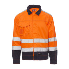 Giacca da lavoro Bicolore non Imbottita Alta Visibilità Payper Safe Hi-Vi Personalizzabile