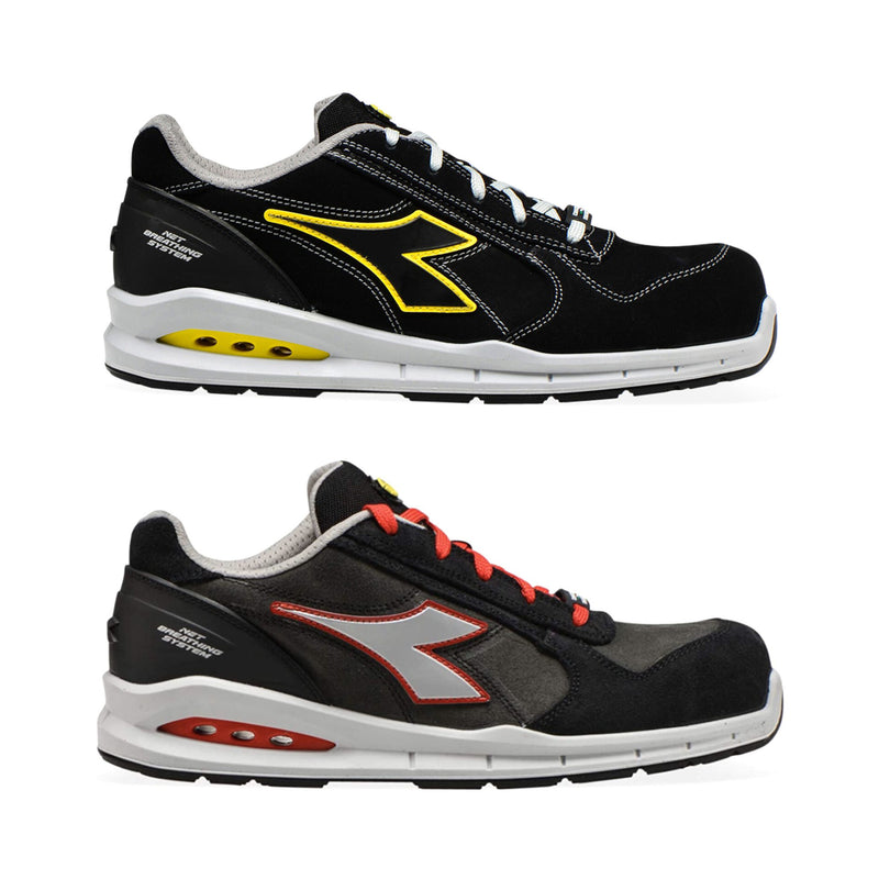 Carica immagine in Galleria Viewer, Scarpe Antinfortunistiche Diadora RUN NET AIRBOX LOW GEOX S3 SRC – Freschezza e Protezione