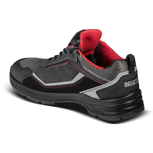 Scarpe Antinfortunistiche S1PS Sparco Indy Detroit ESD SR FO LG Pelle Scamosciata Traforata