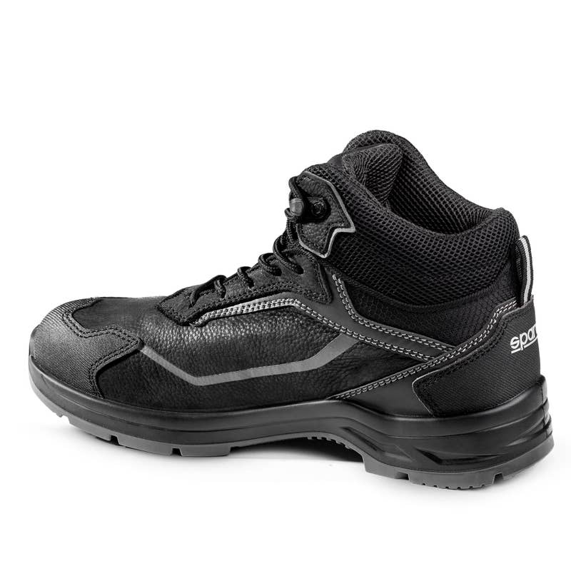 Carica immagine in Galleria Viewer, Scarpe Antinfortunistiche Alte S3S Sparco Indy-H Oscar ESD SR FO LG Nubuck Idrorepellente
