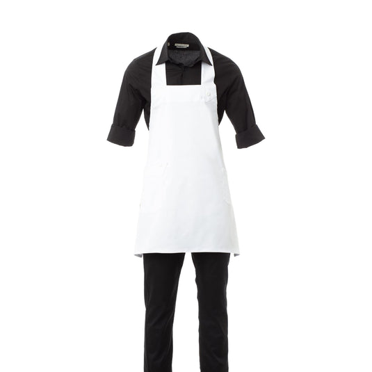 Grembiule Brasserie Unisex Payper con Pettorina a Bottoni