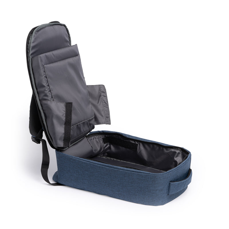 Carica immagine in Galleria Viewer, Zaino Antifurto in RPET Porta PC 15" con Doppio Scomparto STAMINA NORDEN MO1200
