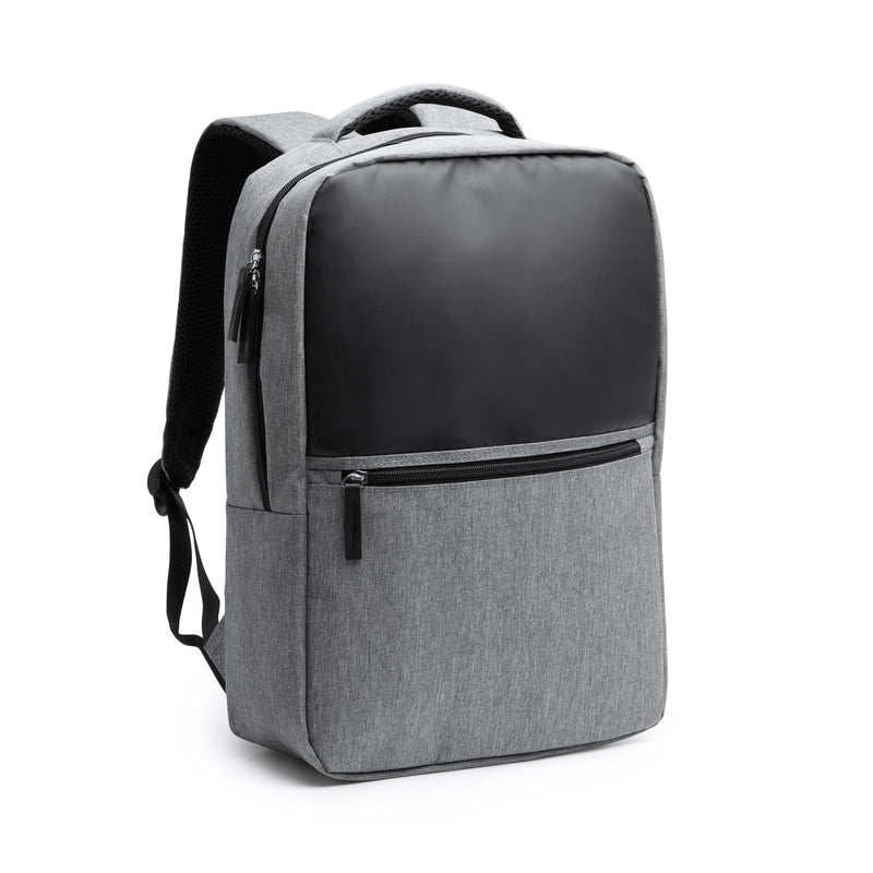 Carica immagine in Galleria Viewer, Zaino Elegante in Poliestere RPET e Pelle PU Porta PC 15" STAMINA KITON MO1235

