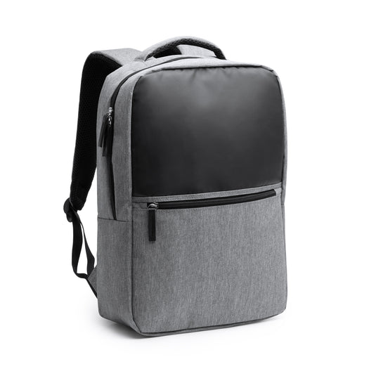 Zaino Elegante in Poliestere RPET e Pelle PU Porta PC 15