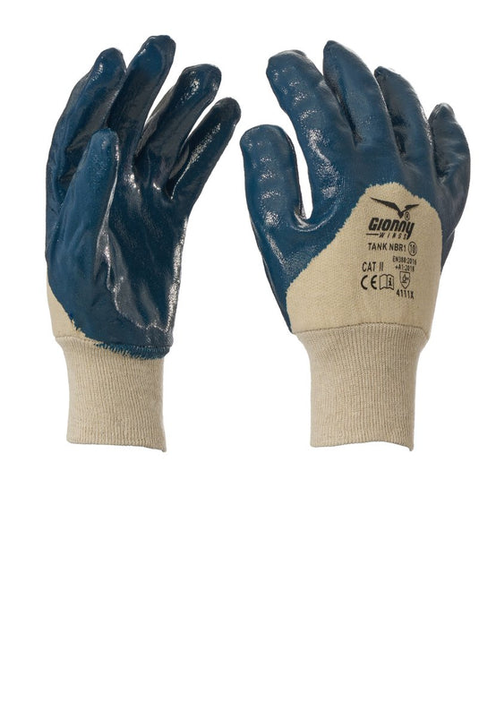 12 Paia Guanti NBR in Jersey con Dorso Aerato Payper TANK NBR1