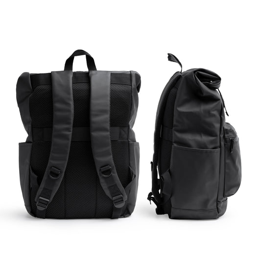 Zaino Roll Top in Pelle PU 21 Litri Porta PC 18" ROLY FENATI MO1526