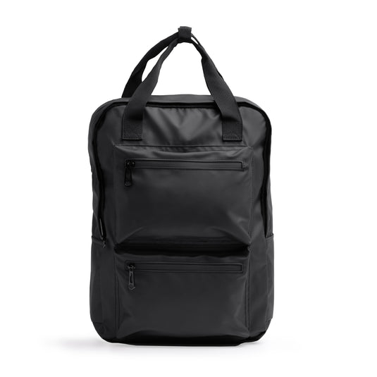 Zaino in Pelle PU Porta PC 16" con Doppia Tasca Frontale 14 Litri STAMINA RUSEL MO1527