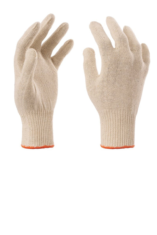 12 Paia Guanti per Rischi Minimi in Cotone Filo Continuo Payper HANDY CO