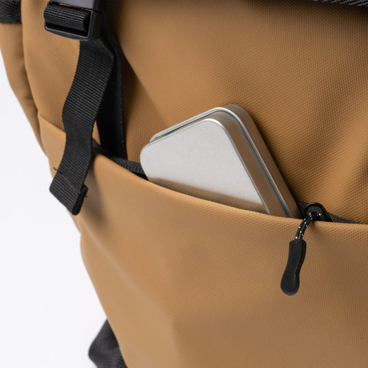 Zaino in Pelle PU con Pattina Porta PC 15" 20 Litri STAMINA TROIS MO1743