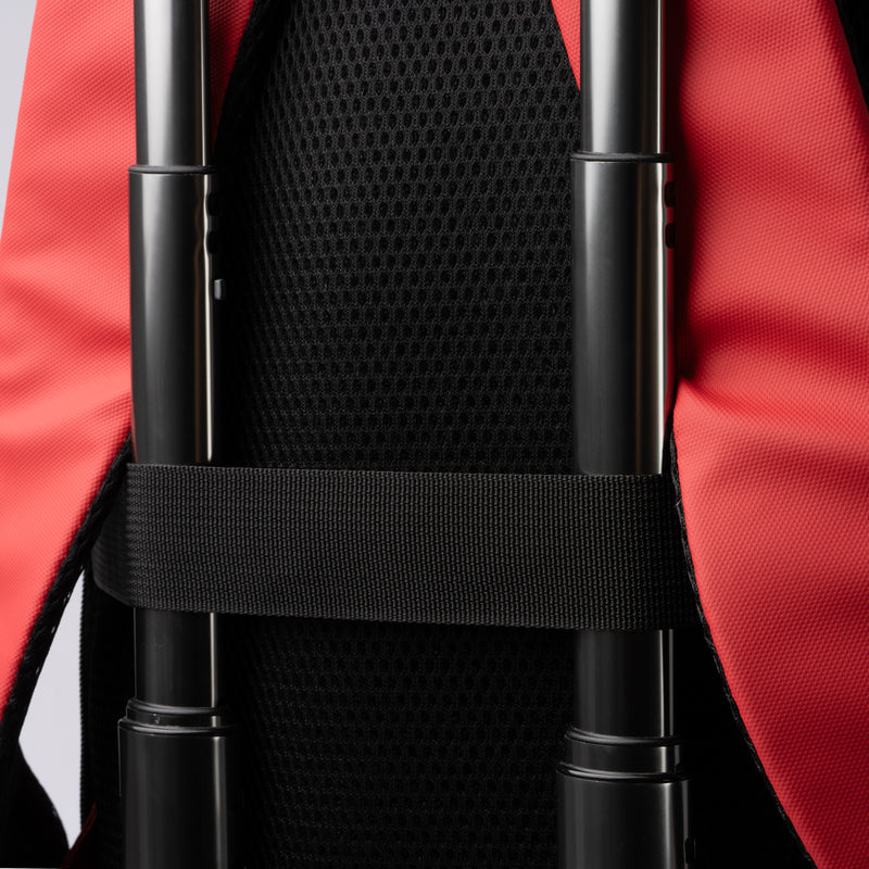 Carica immagine in Galleria Viewer, Zaino in Pelle PU Porta PC 15" con Zip Curva e Cinghia Trolley STAMINA LIAM MO1756
