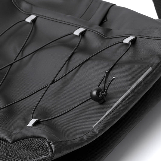 Zaino in Pelle PU Porta PC 17" con Cordoncini Elastici 20 Litri STAMINA KANSAS MO1780