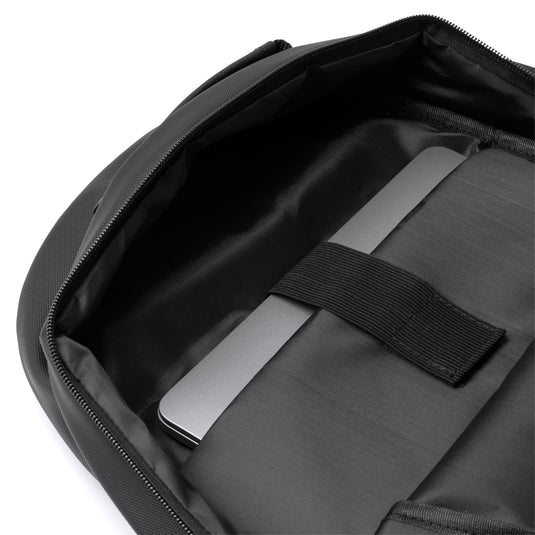 Zaino in Pelle PU Porta PC 17" con Cordoncini Elastici 20 Litri STAMINA KANSAS MO1780