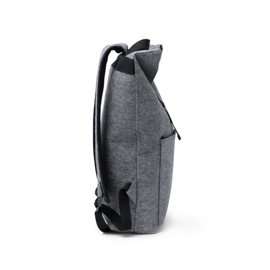 Zaino in Feltro Riciclato con Pattina e Chiusura a Moschettone 21 Litri STAMINA TAIPEI MO1805